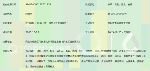 商丘市銀河棉業(yè)股份